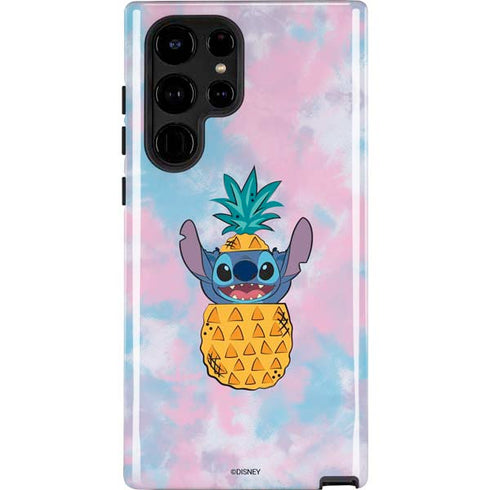 Disney Lilo and Stitch Pineapple Stitch Galaxy S25 Ultra Impact Case